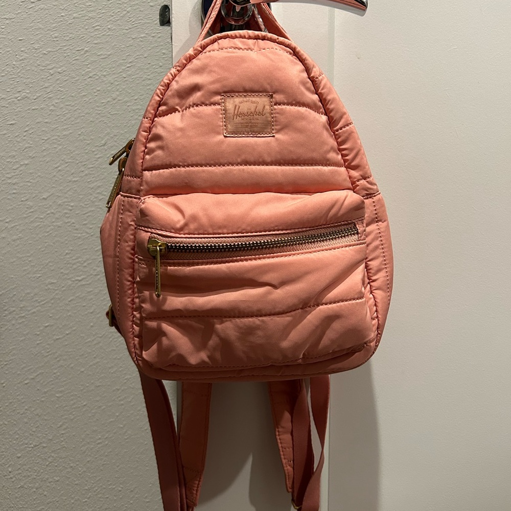 Herschel Supply Company Pink Quilted Backpack